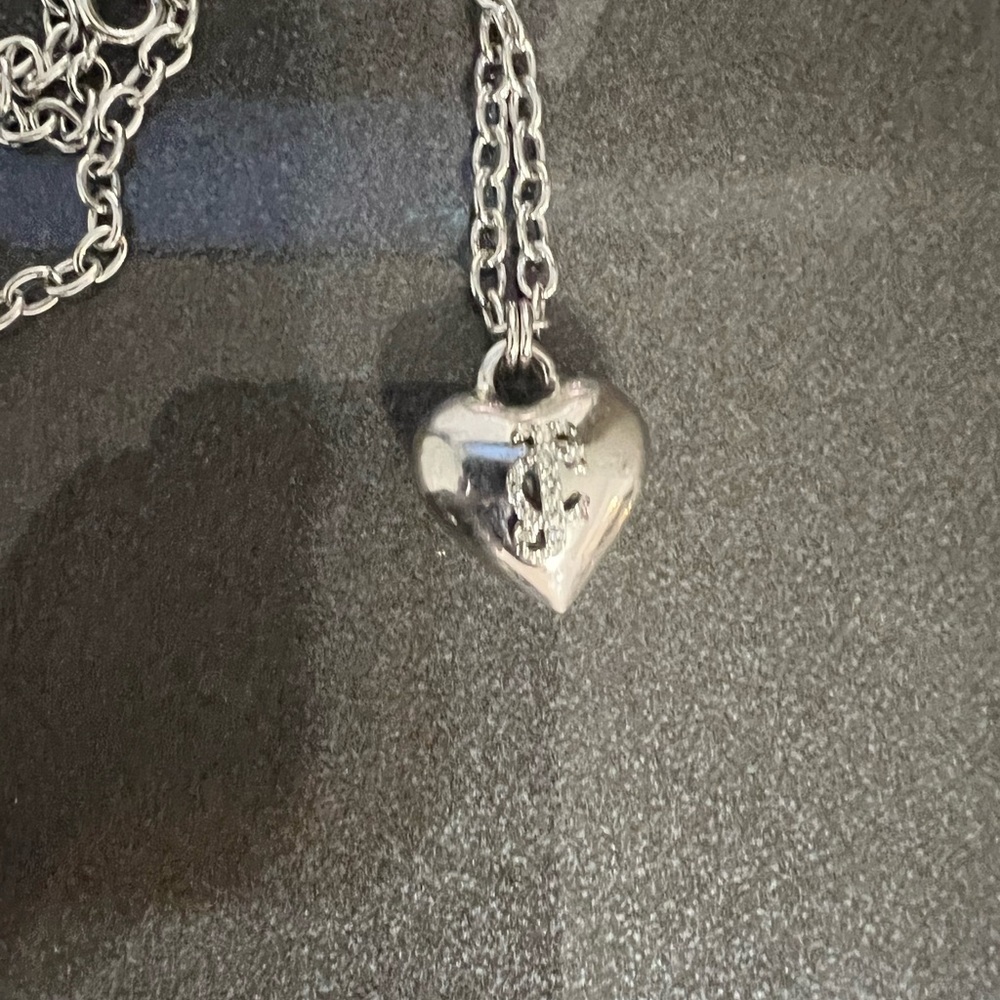 Silver Juicy Couture Necklace